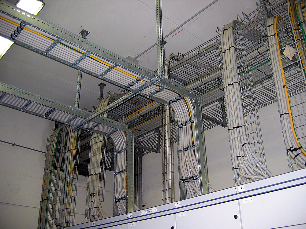 impianto industriale finito