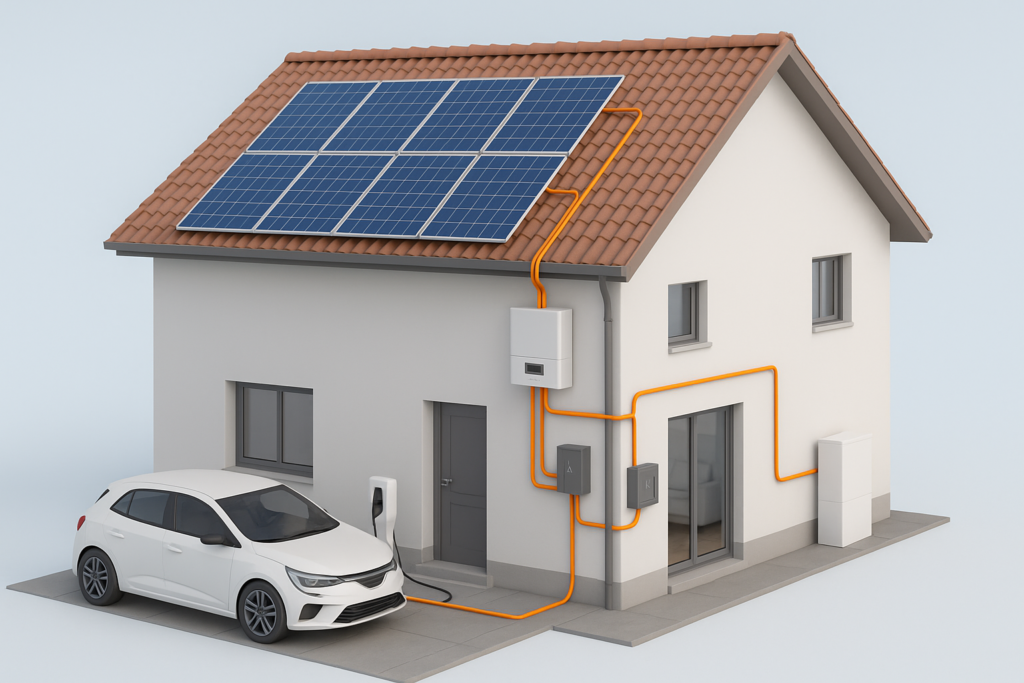 progetto fotovoltaico esempio