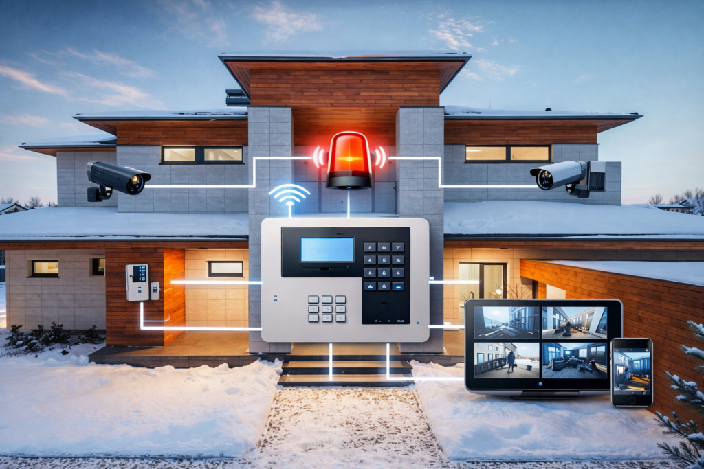 illustrazione sistema anti intrusione